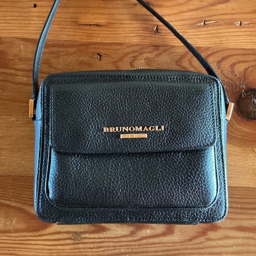 Leather Crossbody Bag - Picture 2 of 7